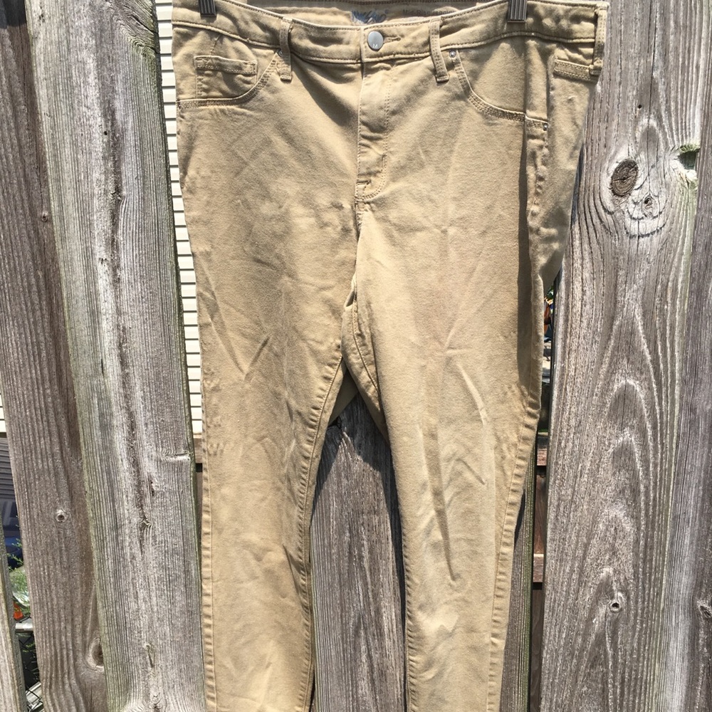 Missimo khakis stretch skinny pant